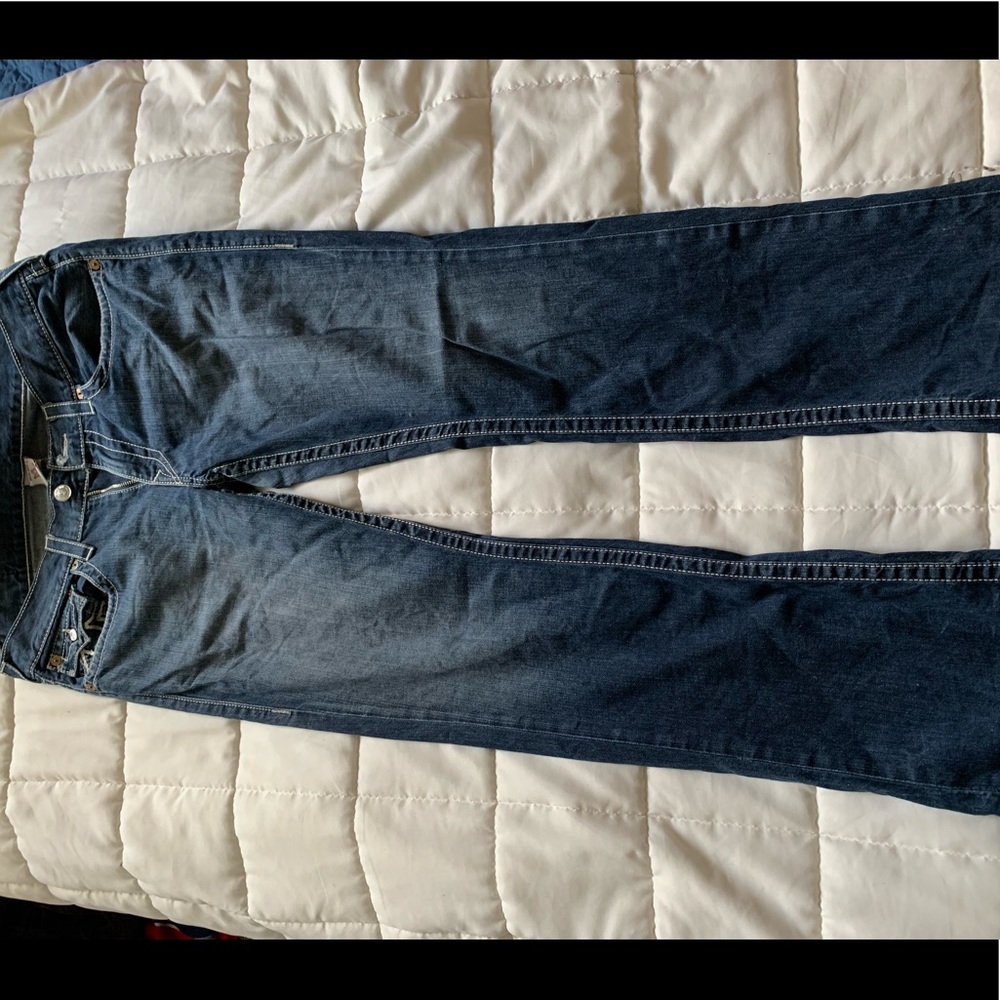 True Religion straight leg jeans size 34
